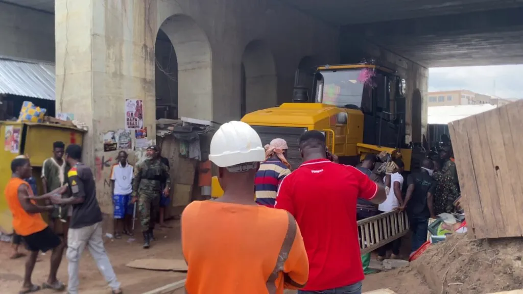 Military officer among three injured during violent resistance to KMA demolition at Asafo
