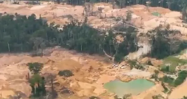 Watch the extent of alleged illegal activities at Akonta Mining site