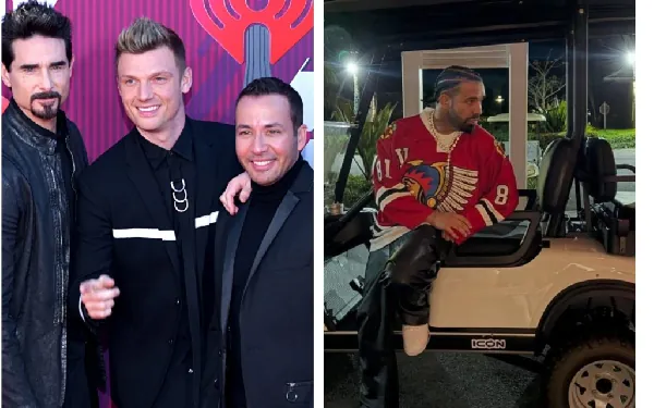 Drake said his first kiss was to our song - Backstreet Boys